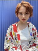 ショート×ウェーブ