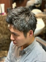 ヒロギンザ 新橋店(HIRO GINZA)&nbsp;ツーブロックショート　顔剃り　バーバー　ヘッドスパ