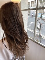 ヘアーエポック(hair epoque) 大人愛されウェーブ・低温デジタルパーマ・ミルクティーアッシュ