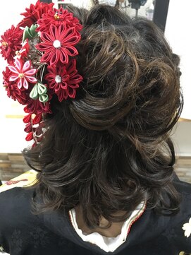 シュシュ(chou chou) 卒業式　成人式　ヘアセット