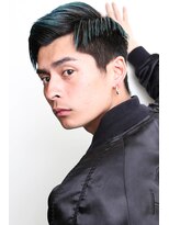 ルックグッドストア(LOOK GOOD STORE)&nbsp;刈り上げショート韓国マッシュセンターパートフェードバーバー