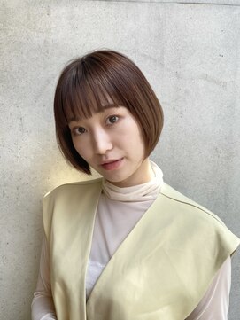 マッシュアンドマッシュアヴェダ ららぽーと福岡店(mash&mash AVEDA) まとまるグラデーションボブ/mash&mash 南里美咲