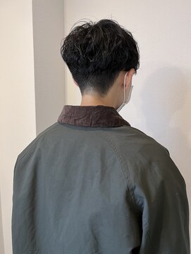 メルト 吉祥寺(melt) 【長谷川愛】前下りマッシュニュアンスパーマ刈り上げ束感