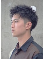 ココロコ(COCO LOCO) アップバング・無造作な動きのツーブロック