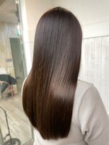 ナンバー 天王寺(NUMBER) ◆TOKIOストレート/ブラウンベージュ/髪質改善/艶髪/美髪