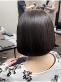 白髪ぼかしフェミニンデザインカラー/似合わせカット/大人可愛い