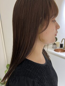 メイン(『　　』main) 梅雨前縮毛矯正