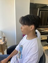 アイズ 海老名(AIZU) センターパート ニュアンスパーマ カルマパーマ