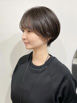 ヘアメイク シンズ レインボー(Hair Make SHIN'S RAINBOW)&nbsp;ショートボブ/大人巻き/ぷつっとボブ/ナチュラルモード/高松