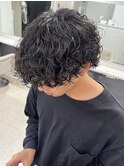 カーリーパーマ