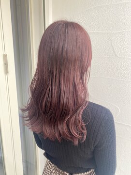 プリームヘアーホワイト(Pleame hair WHITE) ピンクベージュ