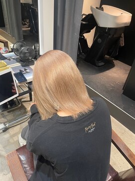 ロイス 神宮前(ROIS) 透明感ベージュカラー/ダブルカラー/ケアブリーチ[表参道駅]