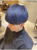 ネイビーカラー【TELA HAIR牛久】