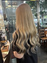 バイブアンドアネックス(VIBE & ANNEX)&nbsp;《momoka》ミルクティーベージュ【石川町/ブリーチ】