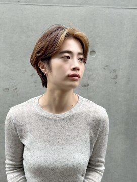 レスピア 銀座(Respia) ショートヘアのフェイスフレーミング