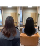 ナチュラル 古川店(Natural)&nbsp;古川　大崎市　縮毛矯正　髪質改善　トリートメント　艶髪カラー