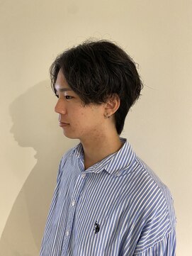 アヴァンスクロス あべのルシアス店(AVANCE. CROSS) やや前下がりのマッシュウルフ