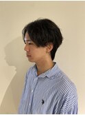やや前下がりのマッシュウルフ