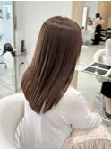 うるツヤヘアー×ベージュ（20代/30代/韓国/髪質改善）L73