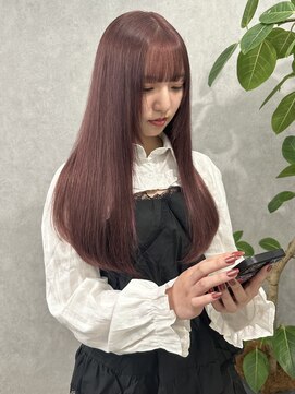 ロウル 渋谷(LOWRL) チェリーブラウン/ダブルカラー