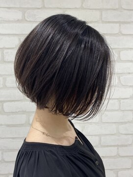 ヘアーアンドビューティーガーデン(HAIR AND BEAUTY GARDEN) 栃木大人ショートボブヘアくびれショート白髪染めグレイカラー