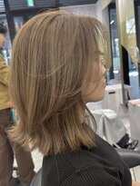 シティ(CITY) レイヤーボブ×シアーベージュカラー【CHICA】