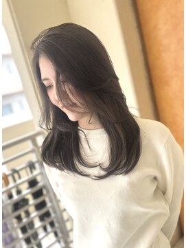 シールドヘアー 沖縄 新都心(C'LD Hair) ニュアンスレイヤー○アッシュブラウン
