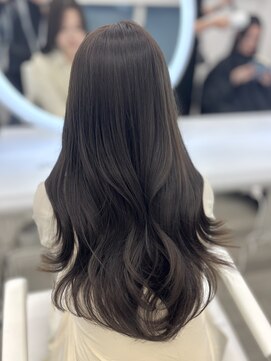 アイシー 表参道(ICY) ブリーチなしアッシュベージュオリーブグレージュ