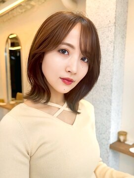 レディ 表参道(Lady) 20 代30代40代ナチュラルボブ顔周りボブ大人ショートボブ顔周り