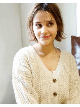 ロッソ ヘアアンドスパ 六町店(Rosso Hair&SPA) ガーリーショートボブ