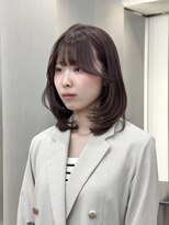 ロンドリゼル 札幌(Lond RiseL)&nbsp;◯ オリーブグレー/韓国/レイヤーカット/髪質改善/縮毛矯正/札幌