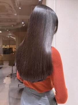 メゾンマイル 恵比寿(maison mile) 髪質改善/ストレート/艶髪/透明感/グレージュ/前髪/恵比寿駅