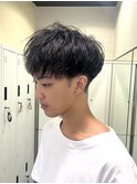 MEN’S HAIR/シャドウパーマ/刈り上げマッシュ/茅ヶ崎