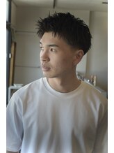 ジーン カットクラブ(GENE CUTCLUB)&nbsp;テーパーフェードスパイキーショート