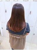 艶髪ベージュブラウンカラー