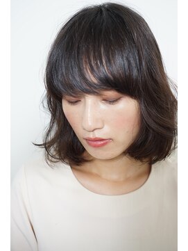 ヘアーサロン ジュエール(jyue-ru) 北谷]抜け感柔らかボブ