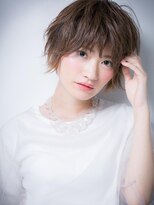 カバーヘア ブリス 戸田公園西口店(COVER HAIR bliss) *bliss戸田公園*やわらか質感★外国人風3Dカラー丸みショートx