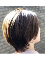 ルエ ヘアメイクバイアクセル(Louer hairmake byAxe-l) 【axe-l】大人可愛いショートボブ