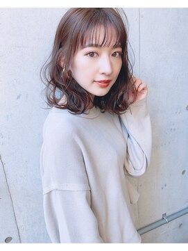 リコバイアフロート(riko by afloat) フリンジカールが可愛いレイヤーひし形シルエット【riko立野】