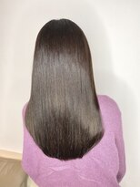 ジーナ セントラル銀座(Zina)&nbsp;髪質改善＊ラベージュ＊ナチュラルストレート【ZinaCENTRAL】