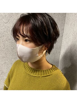 アンフェインド02(UNFEIGNED 02) 黒髪カタログ/クラゲヘアー/オリーブグレー/伏見/栄