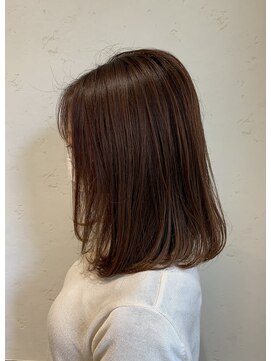 プチメゾントウキョウ(Petit Maison Tokyo) スモーキーピンクアッシュ_コンマヘア