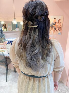 ラメール(MAISON LA MER) 《AYAKA》シルバーグラデーションカラー