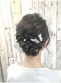 結婚式やパーティー イベントのヘアセットはムーン岡山にどうぞ