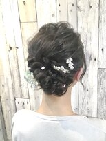 ヘアースペース ムーン(Hair Space MOON) 結婚式やパーティー イベントのヘアセットはムーン岡山にどうぞ