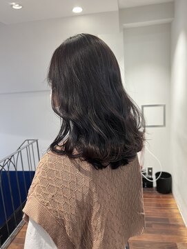 トレス(TRESS) シアーカラー　レイヤーボブ　ラベンダーベージュ