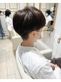 レディース刈り上げマッシュショート☆