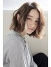 【ダメージレス】カット＋お手入れ簡単パーマ＋保湿トリートメント￥12800
