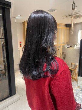 ヘアサロン ガリカ 表参道(hair salon Gallica) 韓国風大人かわいい透明感グレージュ/暗髪地毛風カラー