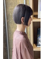 リブロ(liblo)&nbsp;ミニボブ × アッシュグレージュ 【liblo】